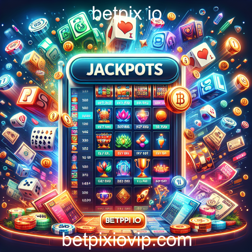 A Emoção dos Jackpots no Betpix IO